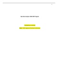 NR 667 Narrative Analysis Paper (SOLVED) Chamberlain College of Nursing