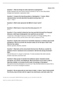Pre-lab 1 (QUESTIONS AND ANSWERS) University of California, Davis BIS 2C 002C
