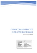 Inzendopgave 286U6 Evidence-Based Practice in de Gezondheidszorg