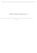 NURS-FPX4010 Assessment 3-1 Interdisciplinary Plan Proposal