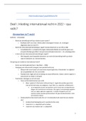 Samenvatting/notities Internationaal Publiekrecht (UGent)