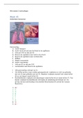 Medische kennis module 2: werkcollege aantekeningen orgaanstelsels