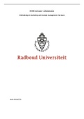 MMSR Trial exam + Answers 2022/2023 - Methodology for marketing and strategic management Radboud
