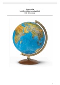Overzichtelijke en uitgebreide lesnotities wereldpolitiek (alles wat prof zegt uitgeschreven)