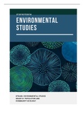 IEB Life Sciences: Environmental Studies 