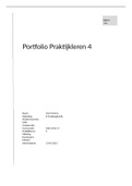 Portfolio PL 4 | 8.0 | inc. beoordeling! | Leiderschap | Klinisch redeneren | inc. beoordeling | GVE-4.PL4-17