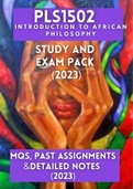 PLS1502 (Introduction to African Philosophy) The only Exam and Study Pack you need! (2023) 