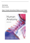 Test Bank - Human Anatomy, 7th Edition (Marieb, 2014), Chapter 1-25 | All Chapters