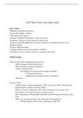 EMT Basic Final Exam Study Guide