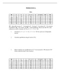 Answers for Problem Sets