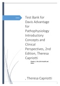 Test Bank for Davis Advantage for Pathophysiology Introductory Concepts and Clinical Perspectives, 2nd Edition, Theresa Capriotti.pdf