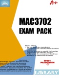 MAC3702 EXAM PACK 2023