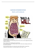 Cartoon Interpretation on Trumpism