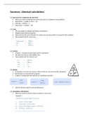 Chemistry vwo 3 “chemical calculations” 