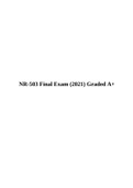 NR-503 Final Exam  Graded A+  -HP2020 Goals Healthy People 2020 is the federal government’s prevention agenda for building a healthier nation. It is a statement of national health objectives designed to identify the most significant preventable threats to