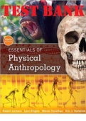 COMPLETE - Elaborated Test Bank for Essentials of Physical Anthropology 10ED.by Robert Jurmain, Lynn Kilgore, Wenda Trevathan & Eric Bartelink  ALL Chapters included and updated for 2019