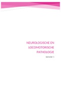 samenvatting neurologische en locomotorische pathologie