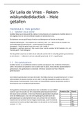 Samenvatting Reken en wiskunde  -   Hele getallen, ISBN: 9789006955361  Rekenen en wiskunde