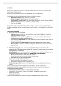 PSBK Samenvatting Berns H1 t/m 7 + hoorcollege aantekeningen