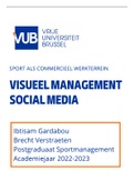 Samenvatting Visueel management - Social Media