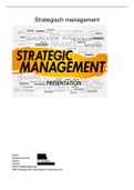 Strategisch management met een 9 behaald