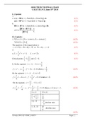 Math1222 Calculus Notes