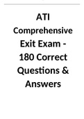 ATI Comprehensive Exit Exam 2023