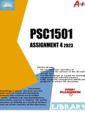 PSC1501 Assignment 4 2023 (ANSWERS)