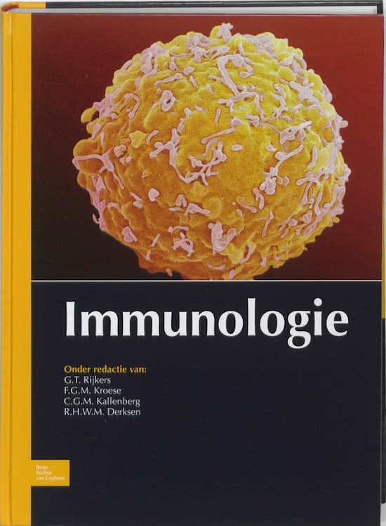 Samenvatting Immunologie R. Borremans 