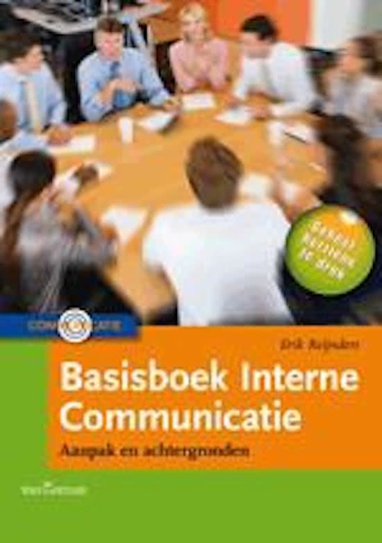 Basisboek Interne communicatie - samenvatting