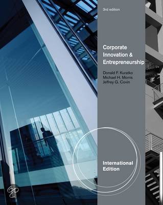 Corporate Innovation & Entrepreneurship, International Edition