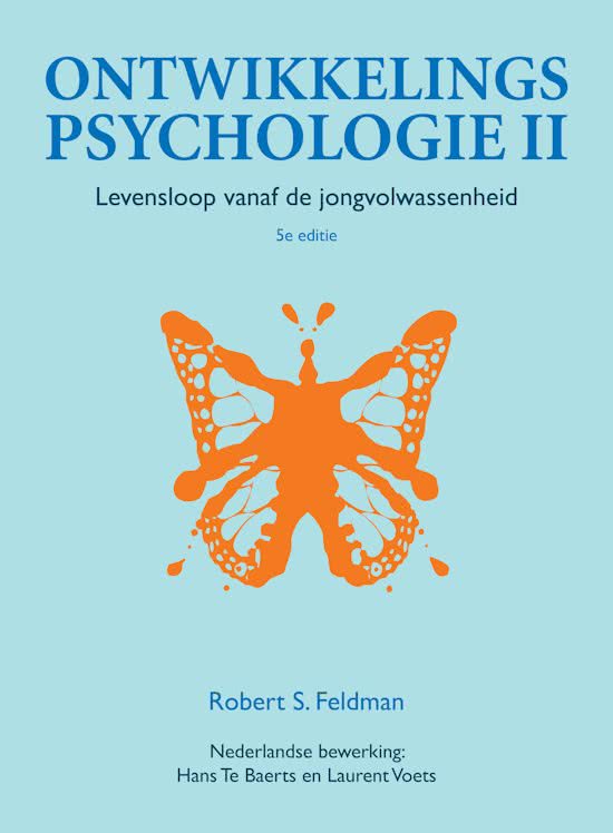 EERSTEJAARS | Samenvatting ontwikkelingspsychologie toets blok 4 | Social Work | Hogeschool Rotterdam