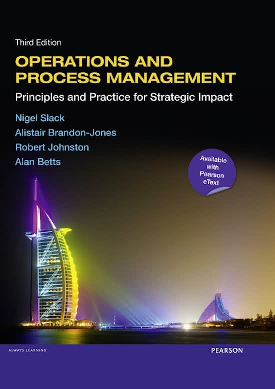 Summary Operations and Process Management