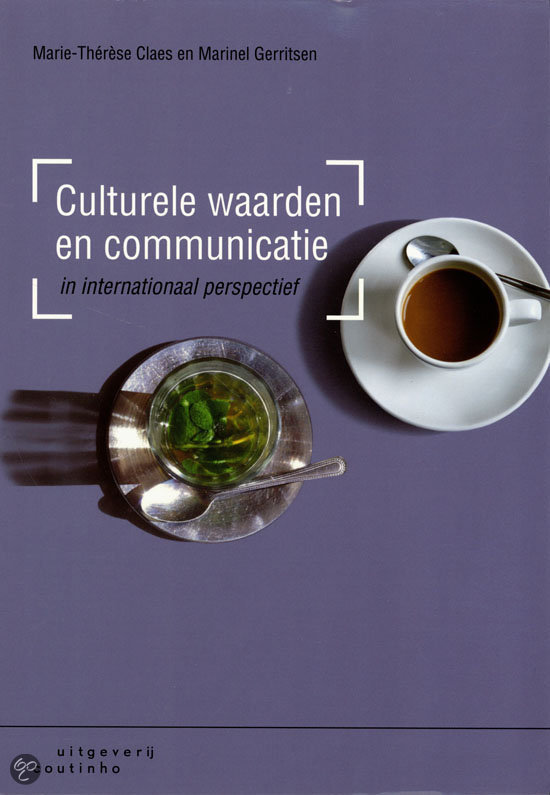 H1 Culturele waarden en communicatie Claes & Gerritsen