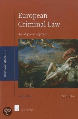 Notities European Criminal Law