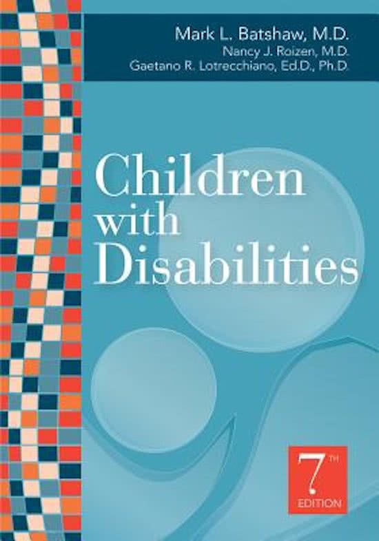 IDEAAL voor TENTAMEN: Beknopte samenvatting/overzicht van alle aandoeningen + literatuur  Personen met Beperkingen (diagnostiek)