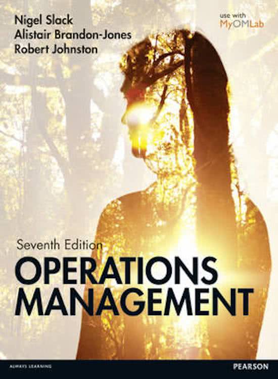 Operations Management Summary
