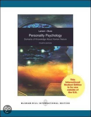 Personality Psychology 2e ed