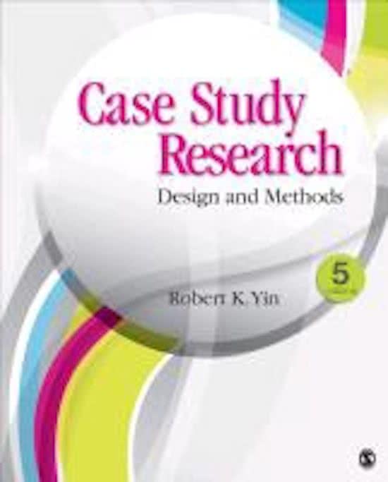 Qualitative Research Methodology 'Case Study Research' Summary