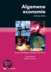 samenvatting algemene economie Jan Bouckaert 1e Ba bio ing
