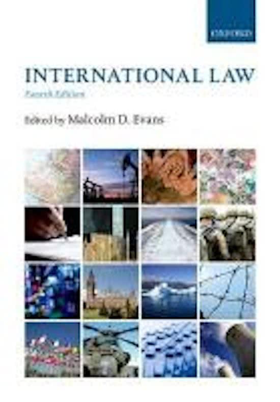 Samenvatting International Law