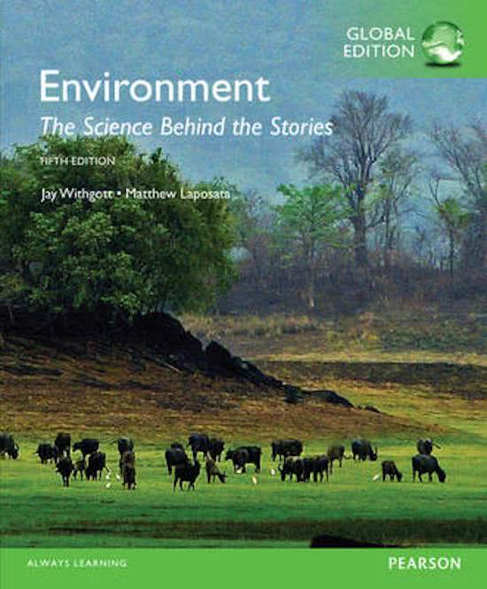 Environment: The Science Behind The Stories Chapter 19 Notes