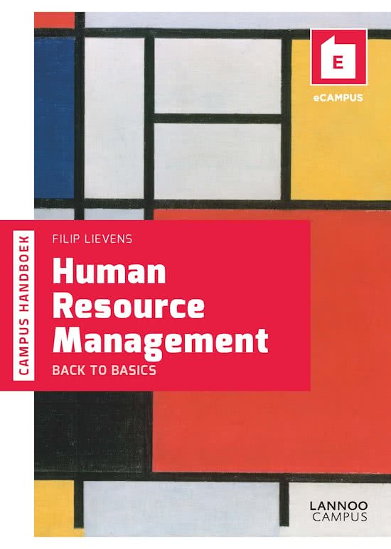 Samenvatting Human Resource Management Handelswetenschappen UGent