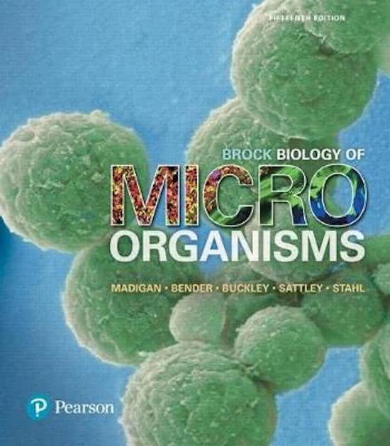 Notes: Prelecture Quiz 2 - Brock Biology of Microorganisms, ISBN: 9780134261928  Principles Of Biology