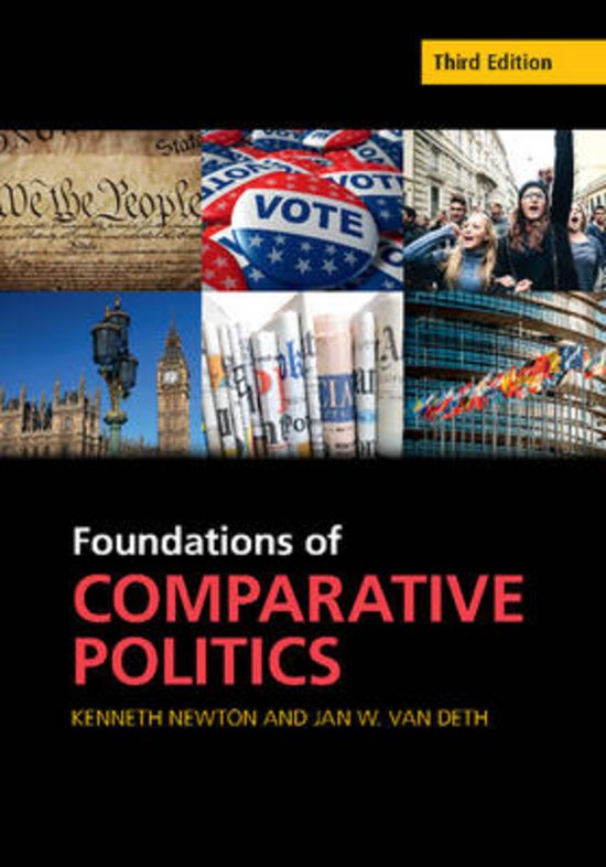 Samenvatting boek Foundations of comparative politics