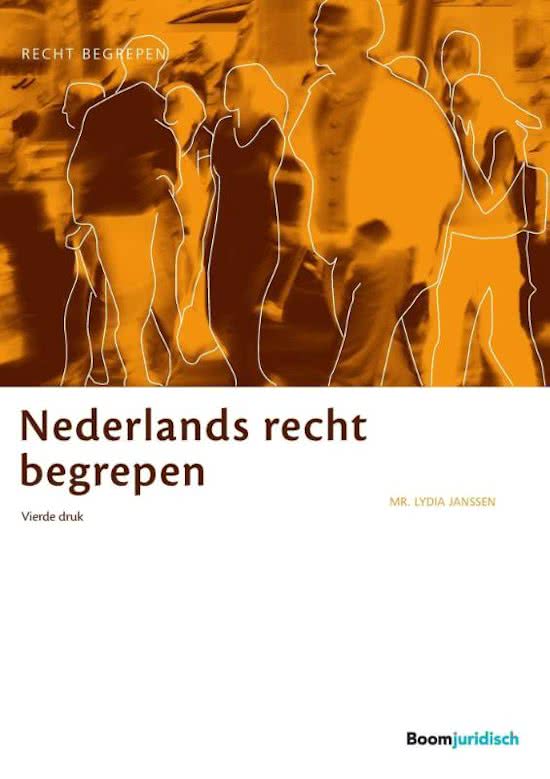 Samenvatting Recht begrepen  -   Nederlands recht begrepen, ISBN: 9789462902053  Recht AIV-V1RECHT-16