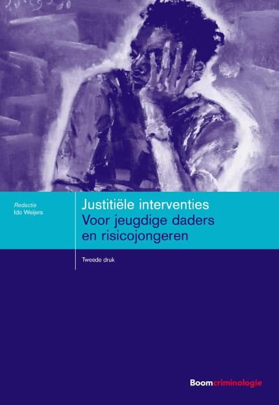 Justitiële interventies: complete samenvatting 