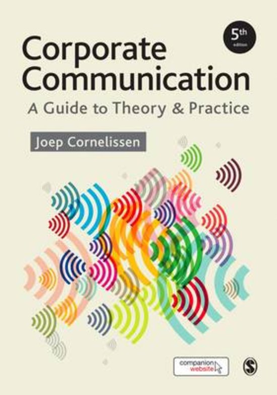 Corporate Communication Cornelissen Summary